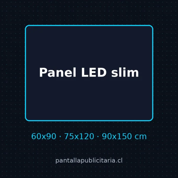 Panel LED slim